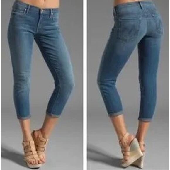 MOTHER Denim - Mother Skinny Not Skinny Here Kitty, Kitty Jeans Size 26